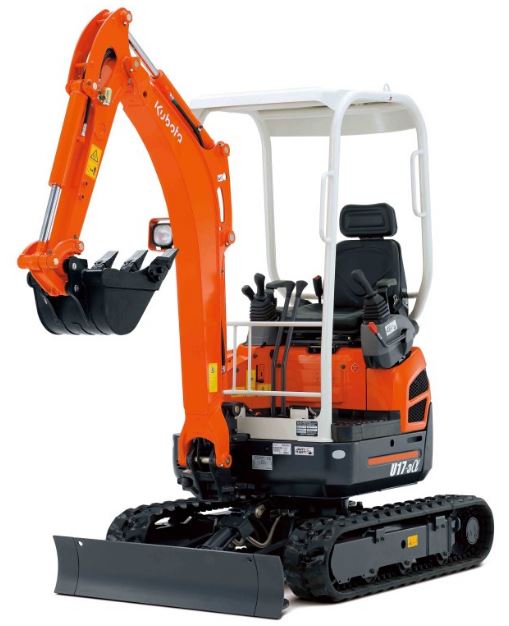 Kubota U17 Zero Tail Swing Compact Excavators Price