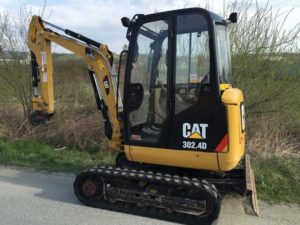 Caterpillar 302 4D Mini Excavator price