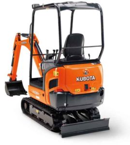 Kubota KX018-4 Mini Excavator Specifications