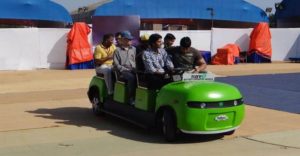 Save Battery Operated Campus Car