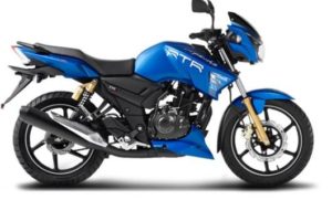 TVS Apache RTR 180 abs ex showroom price in india
