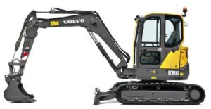 Volvo ECR58D Compact excavator