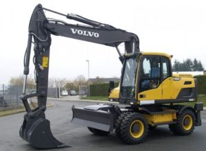 Volvo EW160D Wheeled excavator