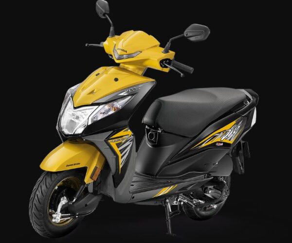 Honda dio price discount colours