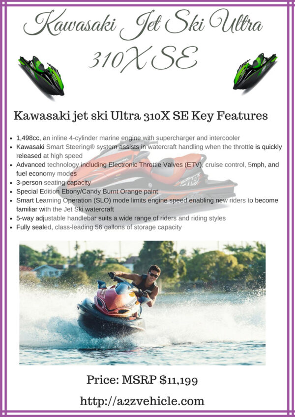 Kawasaki jet ski Ultra 310X SE price specs
