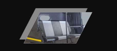 Atul Gemini Diesel Auto Rickshaw  Ample space for passenger comfort
