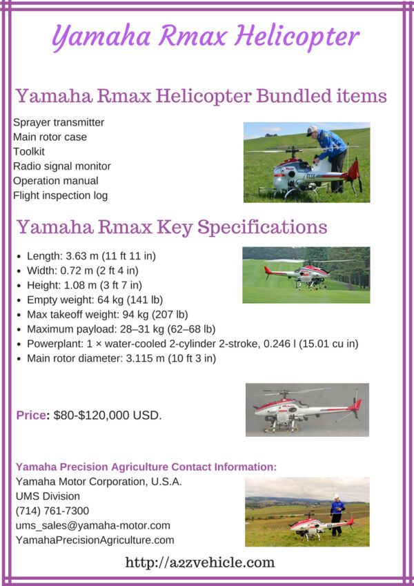 Yamaha Rmax Helicopter USA Price