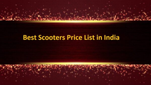 Best Scooters Price List in India