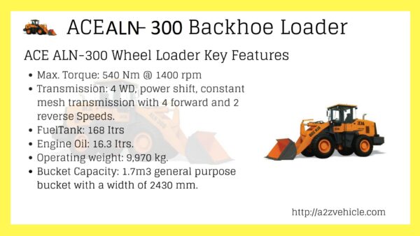 ACE-ALN-300-Wheel-Loader-Price-specs