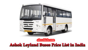 ashok leyland buses price list