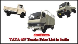 TATA 407 Price List