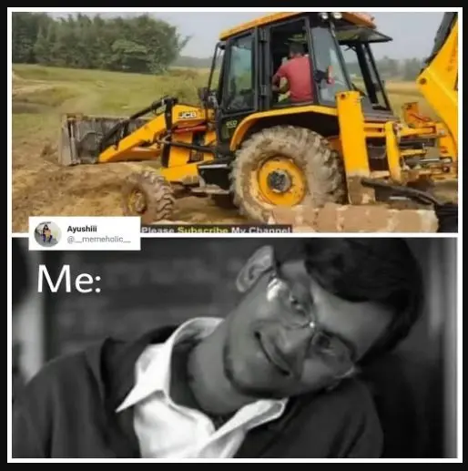 jcb ki khudai funny meme