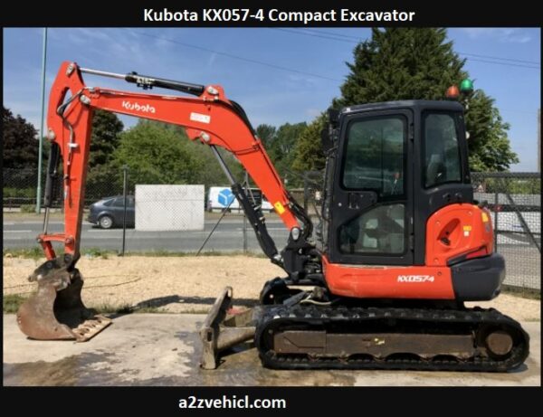 Kubota KX057-4 Specs, Price, HP, Reviews, Features, Attachments