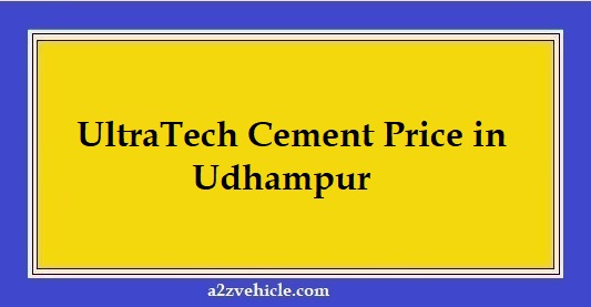 UltraTech Cement Price in Udhampur