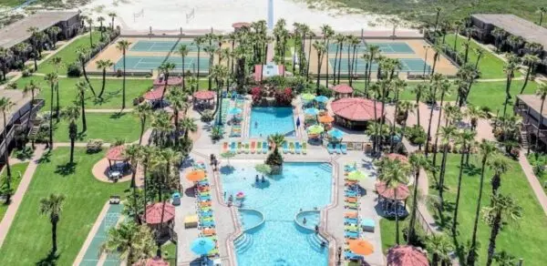 Beach Resort At South Padre Island- On the beach