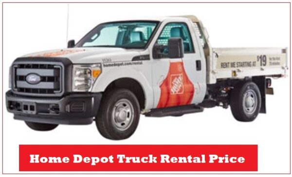 Home Depot Truck Rental Price
