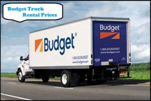 Budget Truck Rental Prices