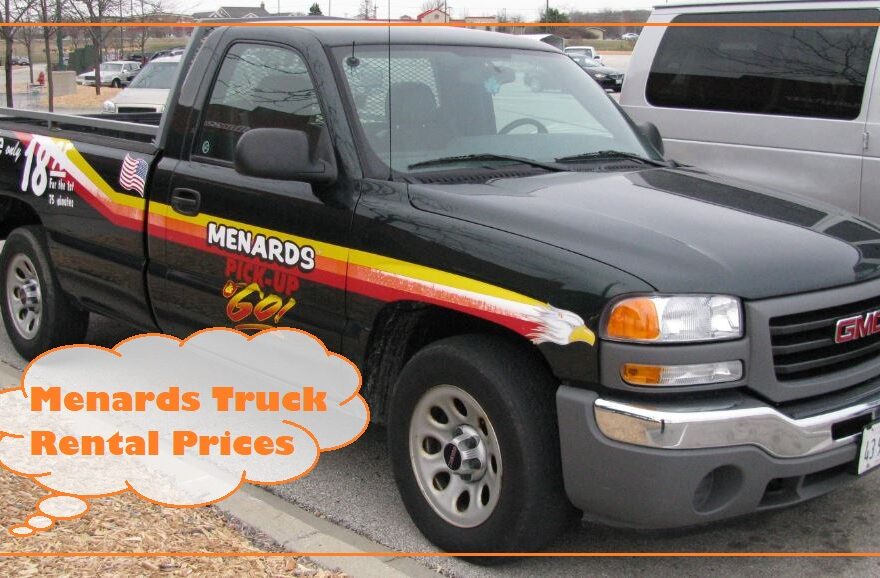 Menards Truck Rental Prices