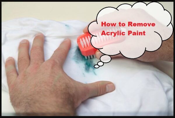 How to Remove Acrylic Paint