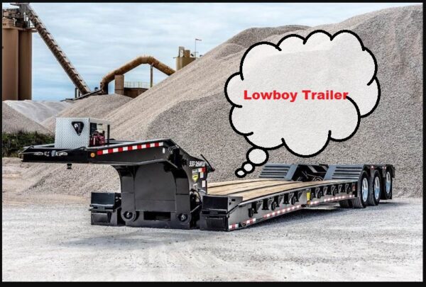 Lowboy Trailer