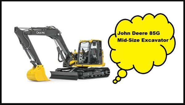 John Deere 85G Specs, Price, Weight, Lifting capacity
