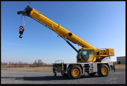 Rough-Terrain Crane