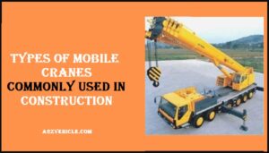 Types of Mobile Cranes