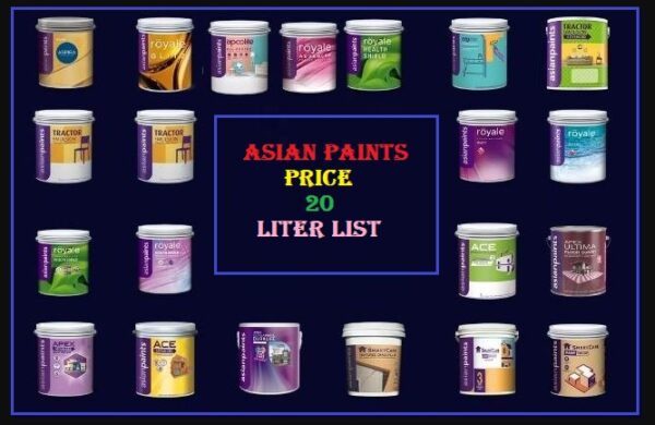 Asian Paints Price 20 Liter List
