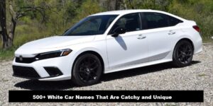 White Car Names